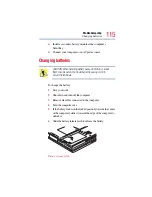 Preview for 115 page of Toshiba TE2100 Series User Manual