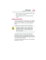 Preview for 119 page of Toshiba TE2100 Series User Manual