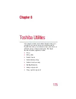 Preview for 175 page of Toshiba TE2100 Series User Manual