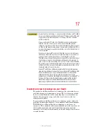 Preview for 17 page of Toshiba TE2300 Series User Manual