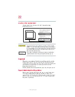 Preview for 22 page of Toshiba TE2300 Series User Manual