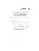 Preview for 49 page of Toshiba TE2300 Series User Manual