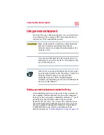 Preview for 55 page of Toshiba TE2300 Series User Manual