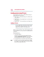 Preview for 74 page of Toshiba TE2300 Series User Manual