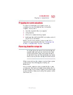 Preview for 101 page of Toshiba TE2300 Series User Manual