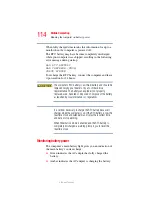 Preview for 114 page of Toshiba TE2300 Series User Manual