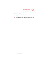 Preview for 143 page of Toshiba TE2300 Series User Manual