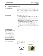 Предварительный просмотр 6 страницы Toshiba TEC B-SV4D-QM Owner'S Manual