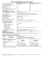 Preview for 3 page of Toshiba Tecra 520CDT series Specification Sheet