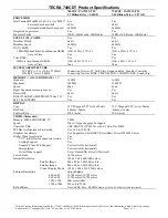 Preview for 1 page of Toshiba Tecra 740CDT Specification Sheet