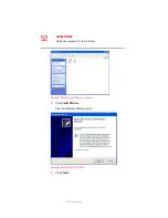 Предварительный просмотр 52 страницы Toshiba Tecra A1 User Manual