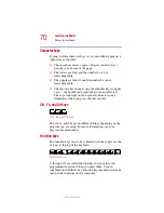 Предварительный просмотр 70 страницы Toshiba Tecra A1 User Manual