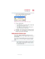 Предварительный просмотр 99 страницы Toshiba Tecra A1 User Manual