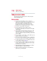 Предварительный просмотр 116 страницы Toshiba Tecra A1 User Manual