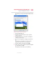 Предварительный просмотр 141 страницы Toshiba Tecra A1 User Manual