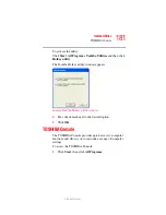 Предварительный просмотр 181 страницы Toshiba Tecra A1 User Manual