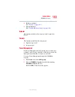 Предварительный просмотр 183 страницы Toshiba Tecra A1 User Manual