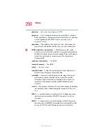 Предварительный просмотр 250 страницы Toshiba Tecra A1 User Manual