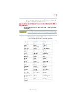 Preview for 17 page of Toshiba Tecra A10 Series User Manual