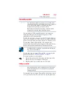 Preview for 77 page of Toshiba Tecra A10 Series User Manual