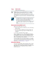 Preview for 116 page of Toshiba Tecra A10 Series User Manual