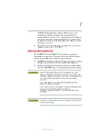 Preview for 7 page of Toshiba Tecra A2 User Manual