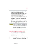 Preview for 9 page of Toshiba Tecra A2 User Manual