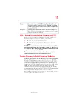 Preview for 11 page of Toshiba Tecra A2 User Manual