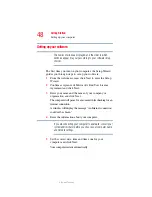 Preview for 48 page of Toshiba Tecra A2 User Manual