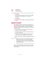 Preview for 72 page of Toshiba Tecra A2 User Manual