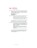 Preview for 118 page of Toshiba Tecra A2 User Manual