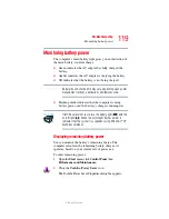 Preview for 119 page of Toshiba Tecra A2 User Manual