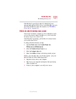 Preview for 121 page of Toshiba Tecra A2 User Manual