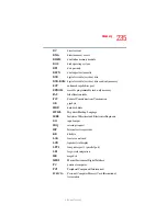 Preview for 235 page of Toshiba Tecra A2 User Manual