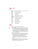 Preview for 236 page of Toshiba Tecra A2 User Manual