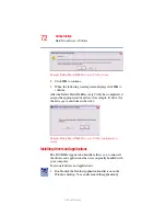 Предварительный просмотр 72 страницы Toshiba TECRA A4 User Manual