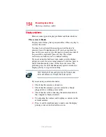 Предварительный просмотр 194 страницы Toshiba TECRA A4 User Manual