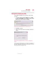 Предварительный просмотр 71 страницы Toshiba TECRA A5 User Manual