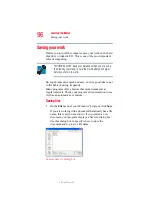 Предварительный просмотр 96 страницы Toshiba TECRA A5 User Manual