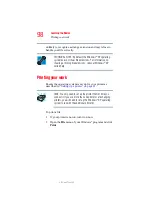 Предварительный просмотр 98 страницы Toshiba TECRA A5 User Manual