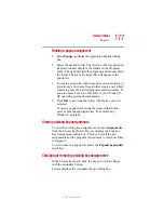 Предварительный просмотр 177 страницы Toshiba TECRA A5 User Manual