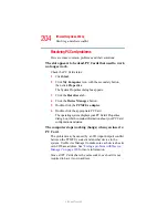 Предварительный просмотр 204 страницы Toshiba TECRA A5 User Manual