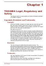 Preview for 4 page of Toshiba Tecra A50-A User Manual