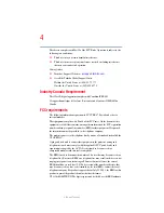 Preview for 4 page of Toshiba TECRA A6 User Manual