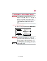 Preview for 23 page of Toshiba TECRA A6 User Manual