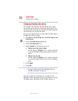 Preview for 94 page of Toshiba TECRA A6 User Manual