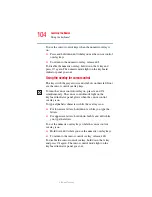 Preview for 104 page of Toshiba TECRA A6 User Manual