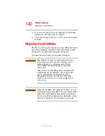 Preview for 140 page of Toshiba TECRA A6 User Manual