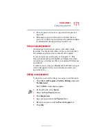 Preview for 171 page of Toshiba TECRA A6 User Manual