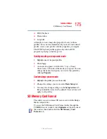 Preview for 175 page of Toshiba TECRA A6 User Manual